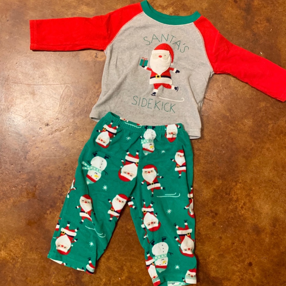 Baby boy Christmas PJs